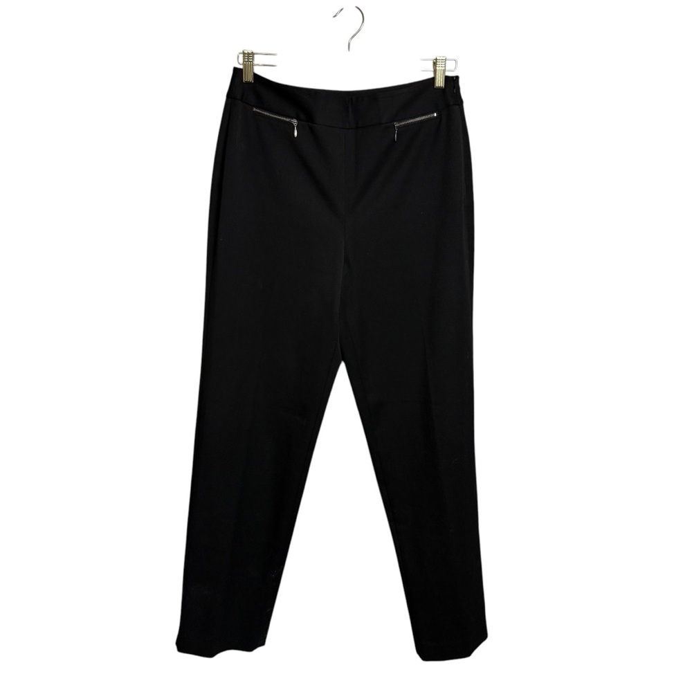 Talbots Women’s Dress Pants Black Size 10 Career Office Stretch Dressy Classic
